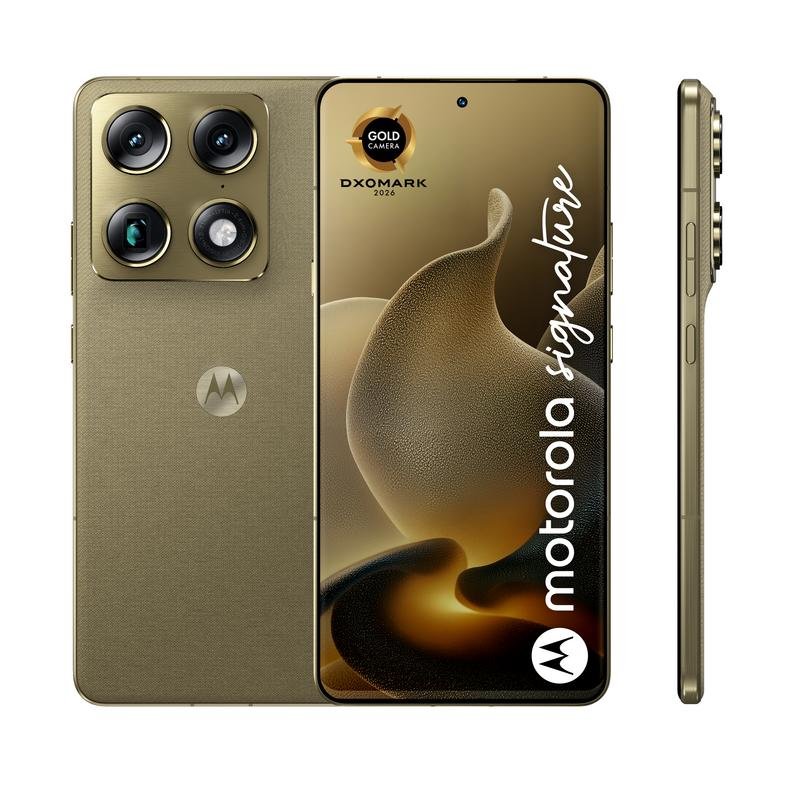 Thumbnail 3 de Motorola Signature 5G 16GB 512GB 6.78" Oro: lujo, potencia y resistencia en un smartphone premium