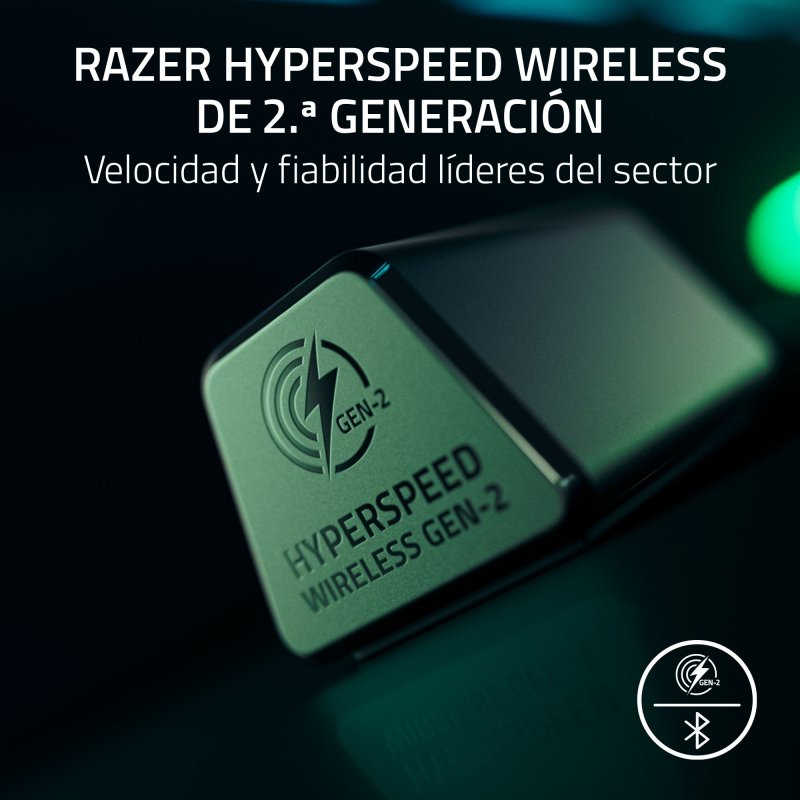 Detalle de Razer BlackShark V3 Pro Wireless: ANC, HyperSpeed y audio THX para competir con comodidad