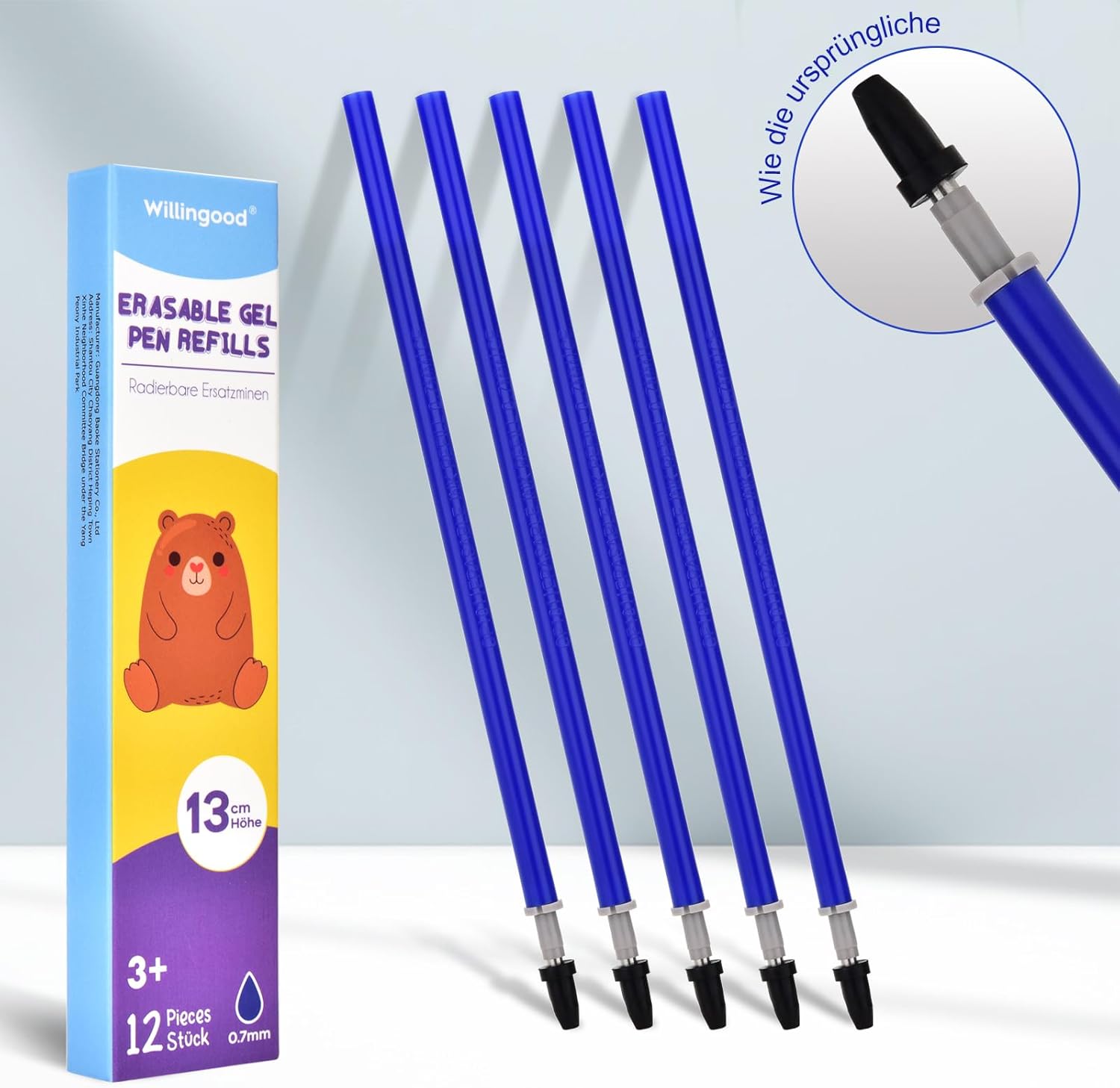 Detalle 2 de Willingood refill gel cancellabile 14 pezzi