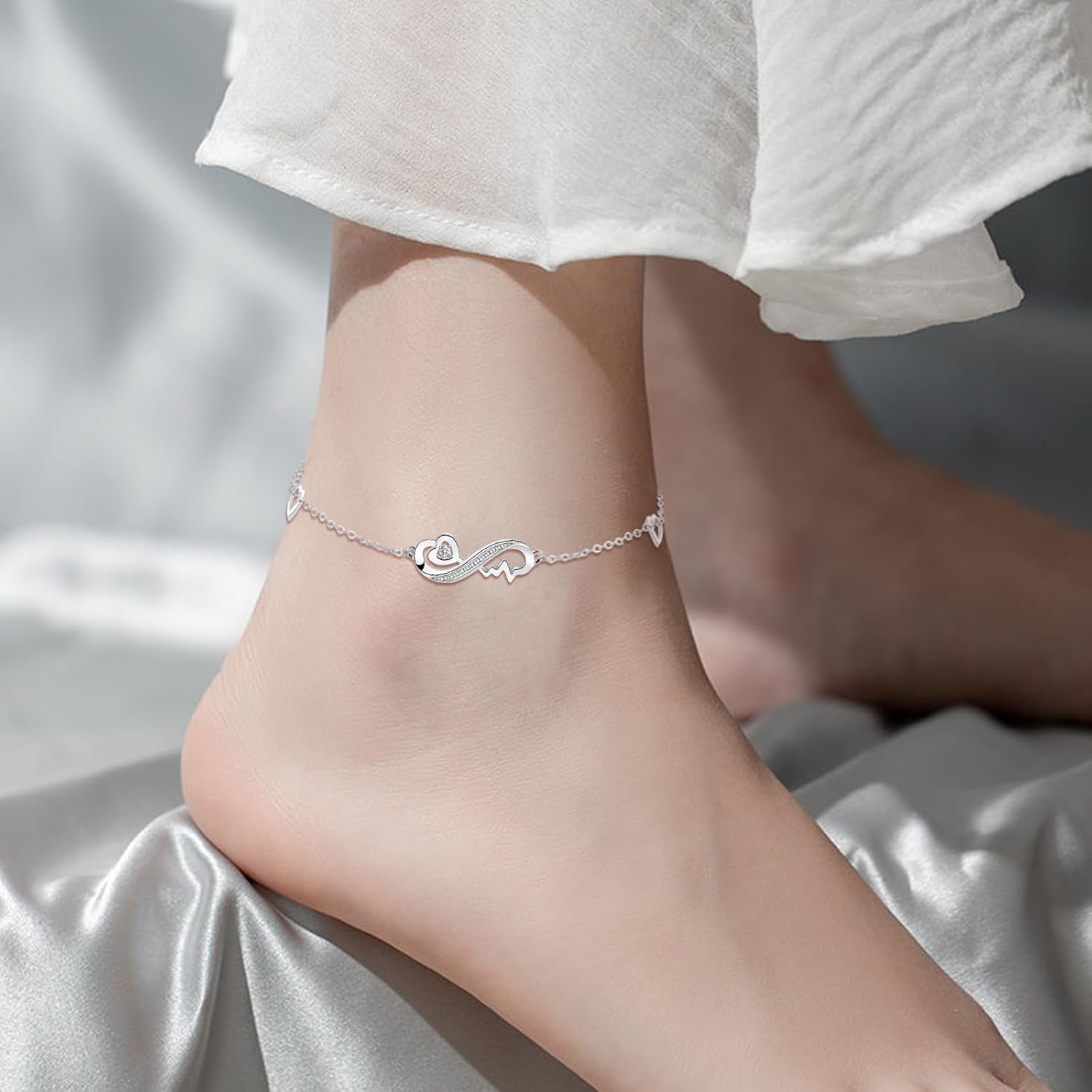 Detalle de CheersLife Bracelet de Cheville 9''+2'' đ
