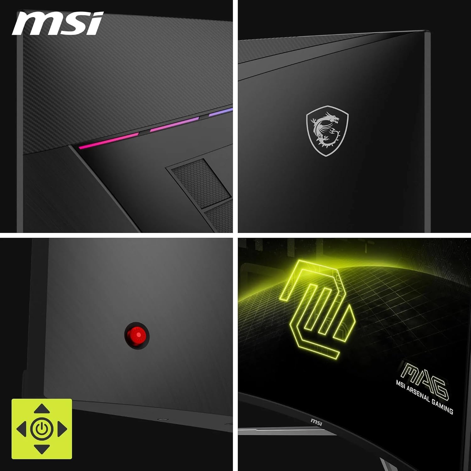 Thumbnail 4 de MSI MAG 325CQRXF E2 32 Inch Curved Gaming Monitor review