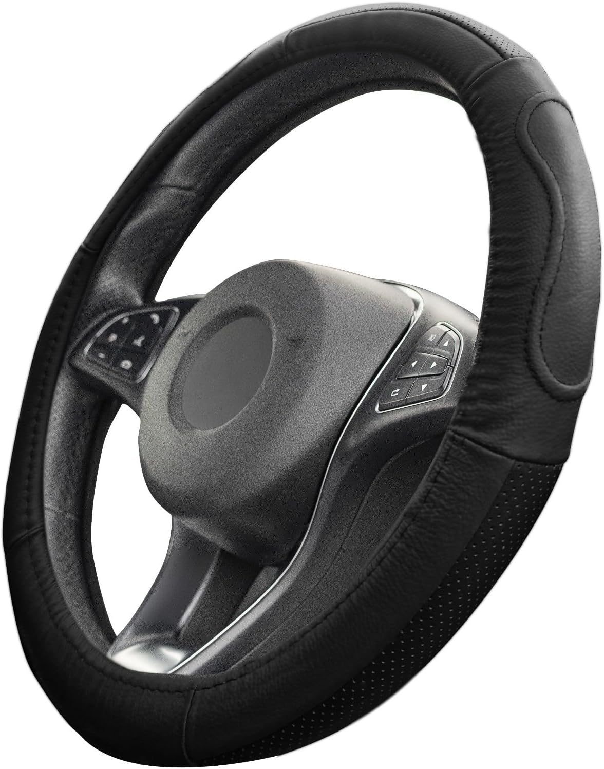 Upgrade4cars Couvre Volant 37-39 cm