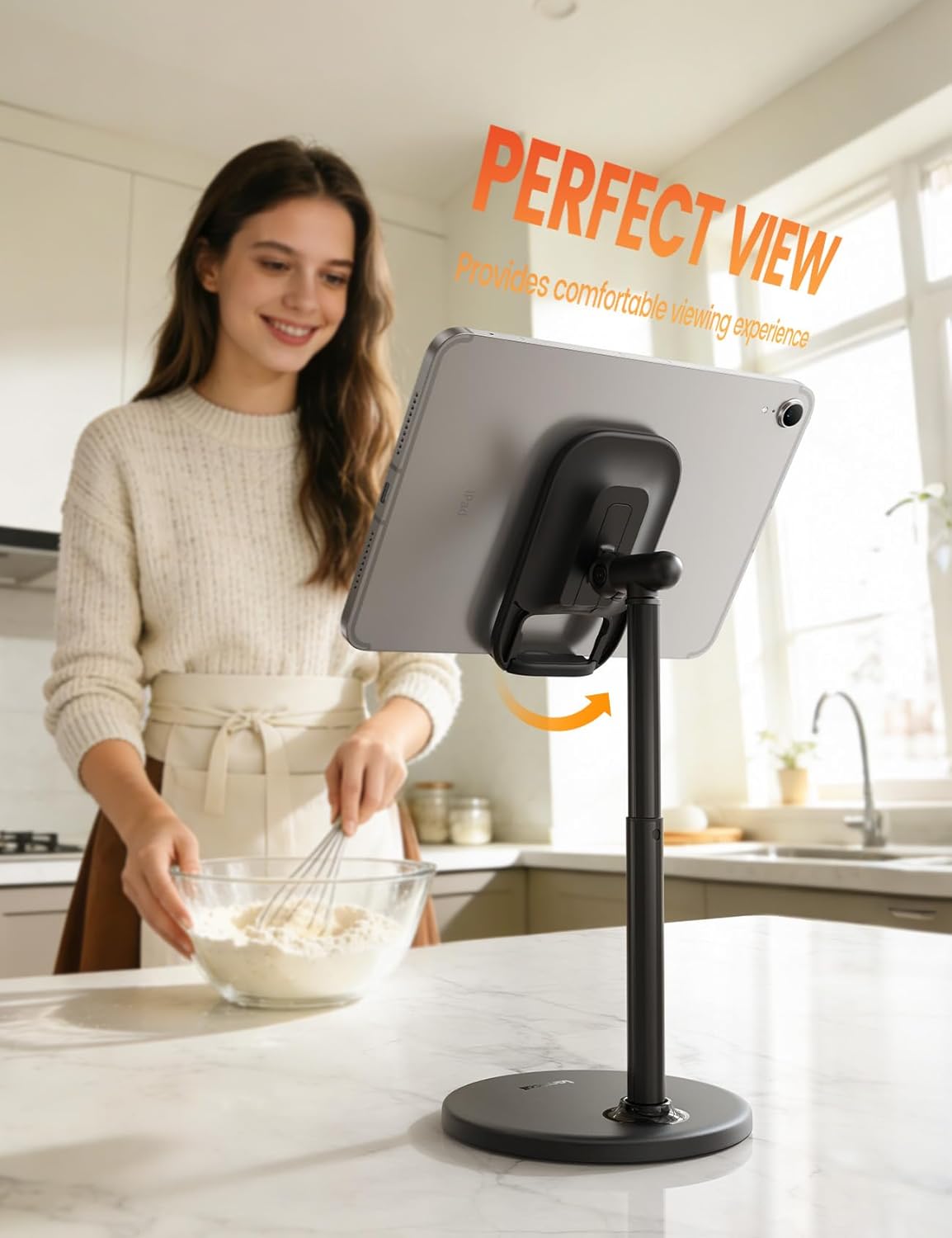 Thumbnail 4 de Lamicall desk phone stand with height and angle adjustment (150–270mm) for 4–8 inch mobiles
