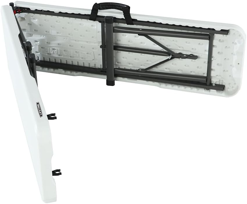 Thumbnail 6 de Lifetime Banc Pliable Blanc Granite 182,8 x 29,2 x 42,1 cm (80305)