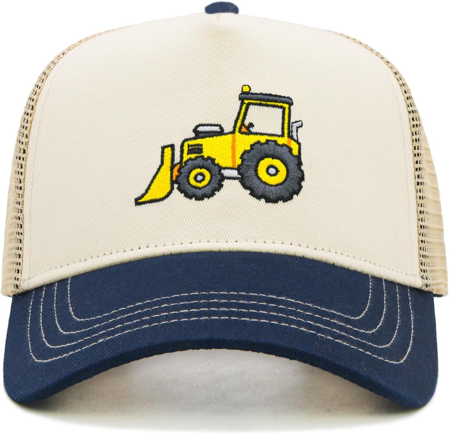 Detalle de WALNOVA Toddler Trucker Hat: Adjustable Mesh Snapback for Ages 2–6