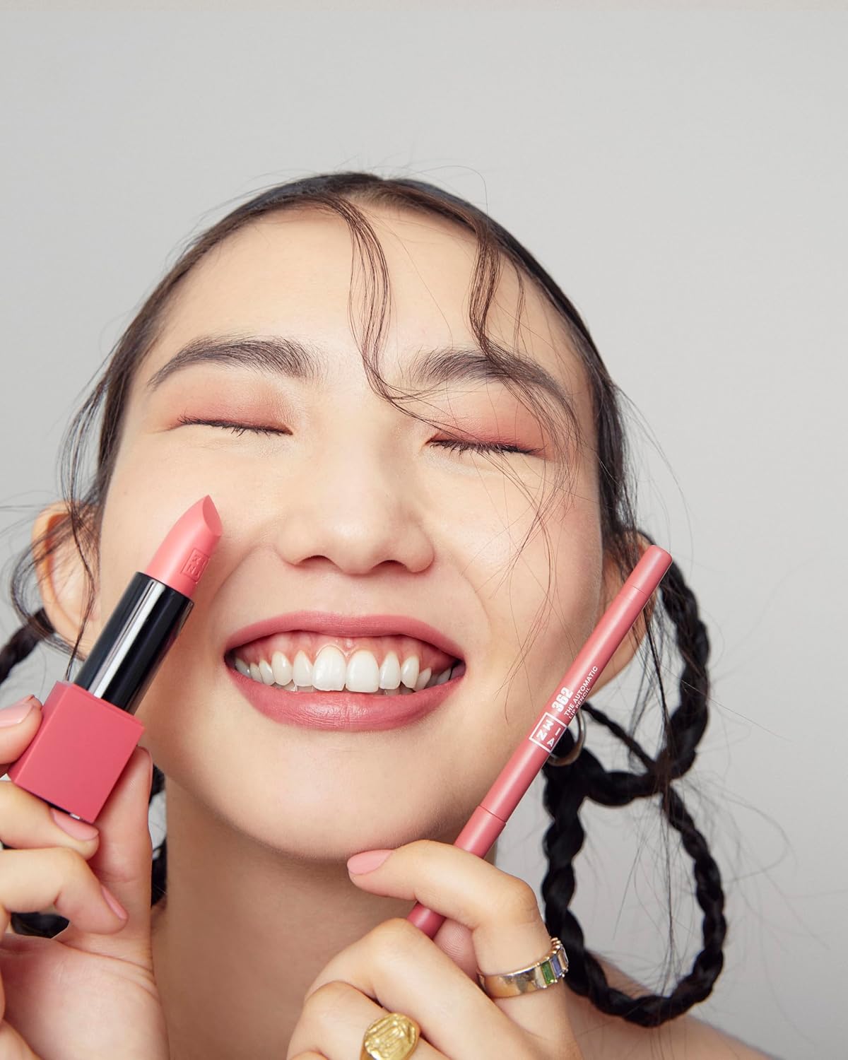 Thumbnail 6 de 3INA Lipstick 362 Rosa Cremoso 💄 Vegano y Cruelty-Free