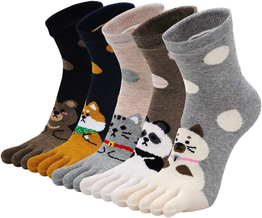 Thumbnail 6 de Chaussettes à Doigts Femme 5 paires