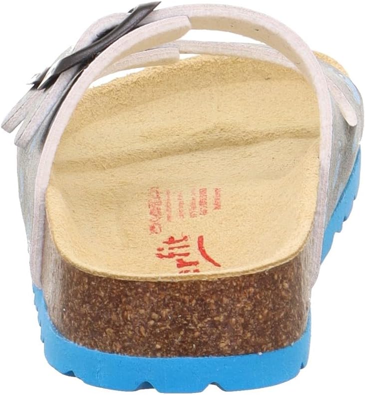 Detalle de Superfit FUSSBETTPANTOFFEL Sandale 1-800111 Mädchen – Orthopädisches Low-Footbed mit Leder-Innensohle