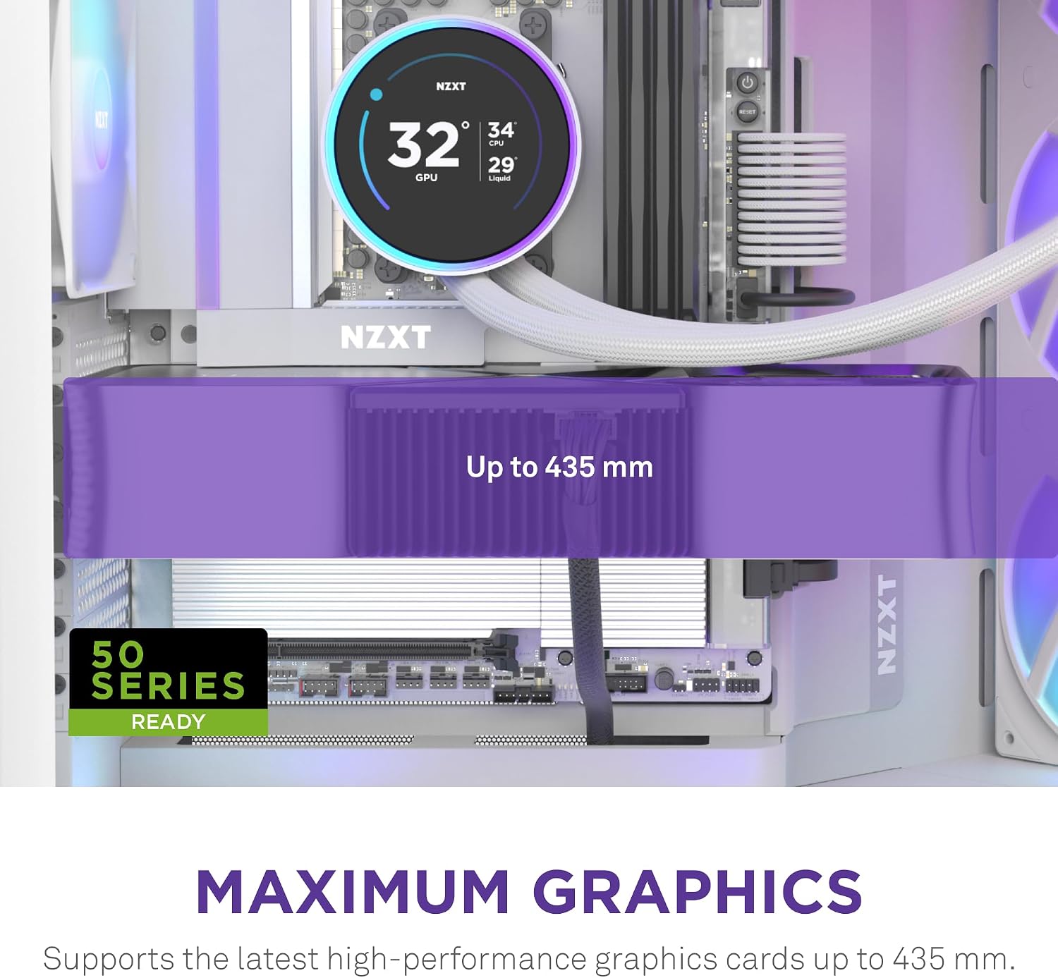 Thumbnail 4 de NZXT H9 Flow RGB 2025 Case