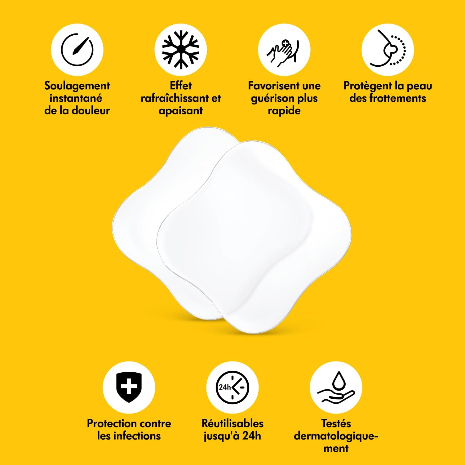 Thumbnail 2 de Medela Compresses hydrogel lot 4