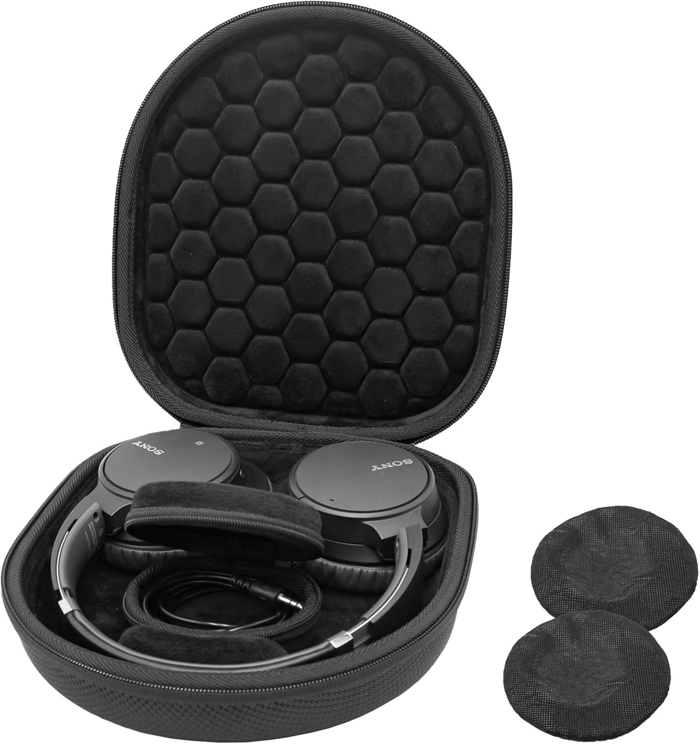 Detalle de ProCase Headphone Travel Case, EVA