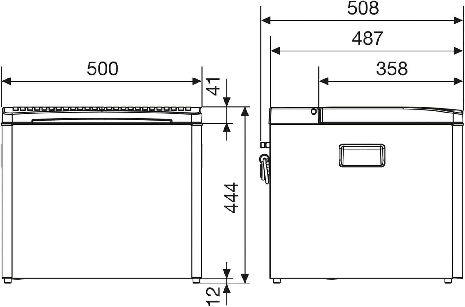 Thumbnail 4 de Dometic Combicool RC1205GC 🧊 Nevera Absorción 40L 12/230V Gas