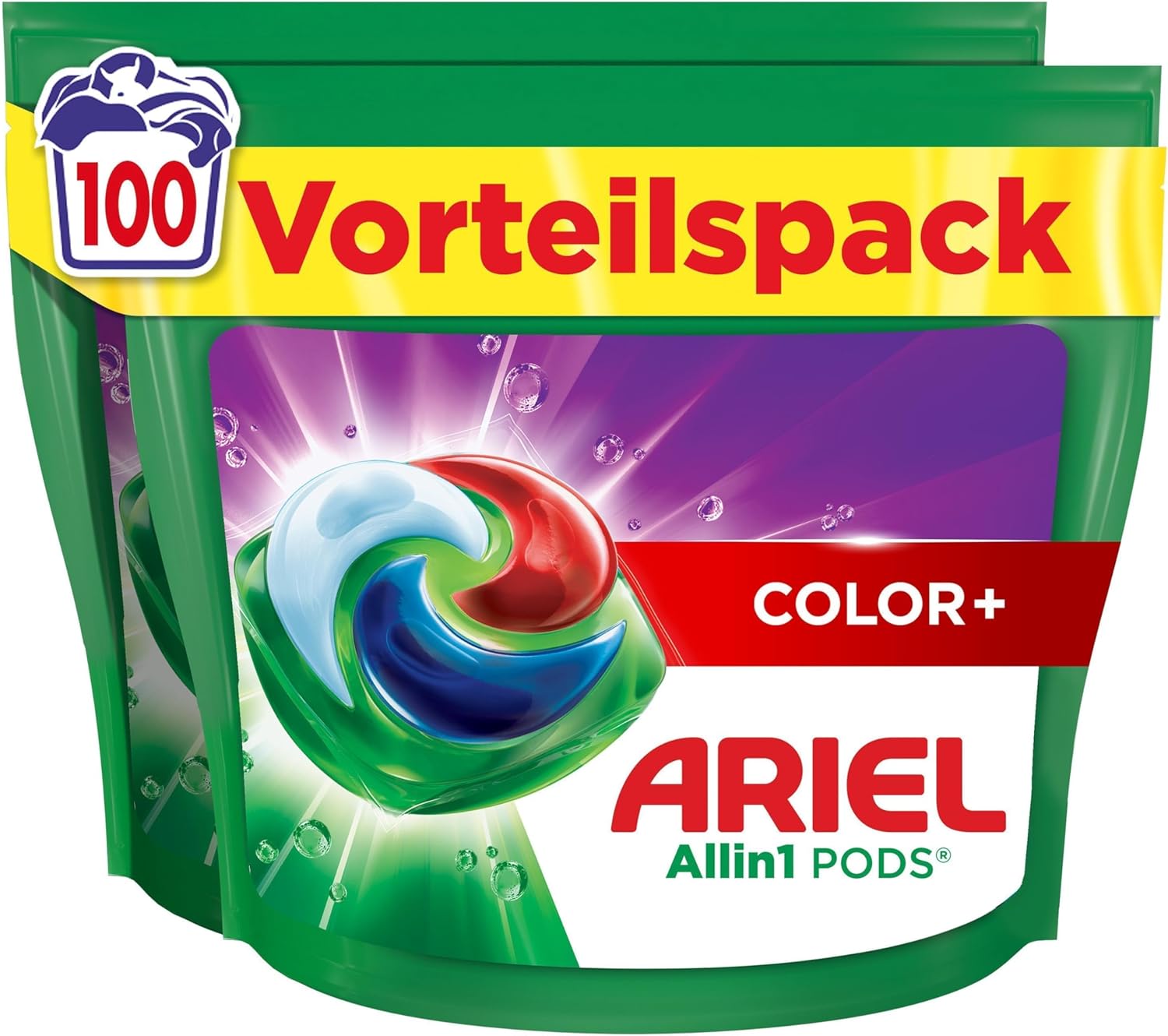 Detalle de Ariel All-in-1 Pods Color+ 100 Waschladungen
