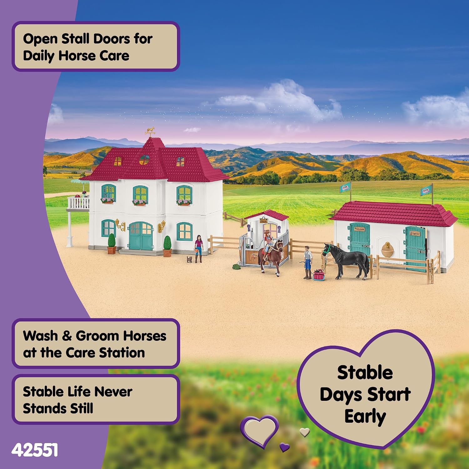 Thumbnail 6 de Schleich Lakeside Country House Playset 42551