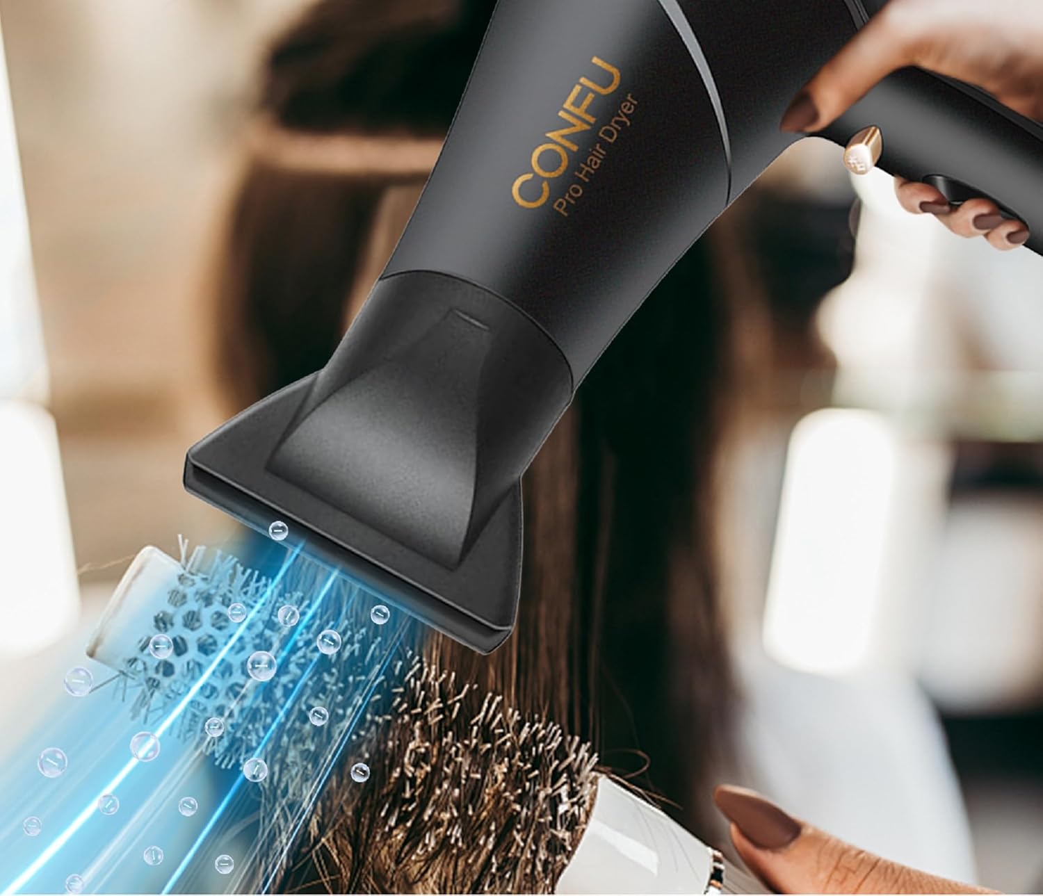 Detalle 1 de CONFU Profi Föhn 2300 W mit Ionen-Technologie