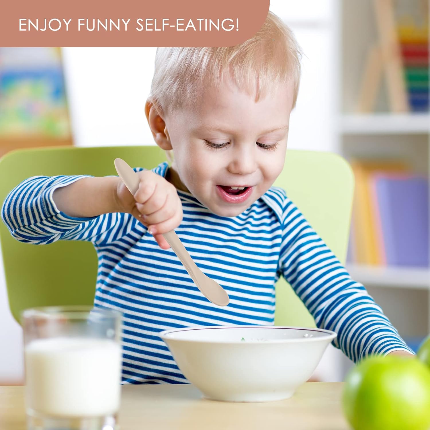 Thumbnail 6 de 6-Piece Silicone Baby Feeding Spoons