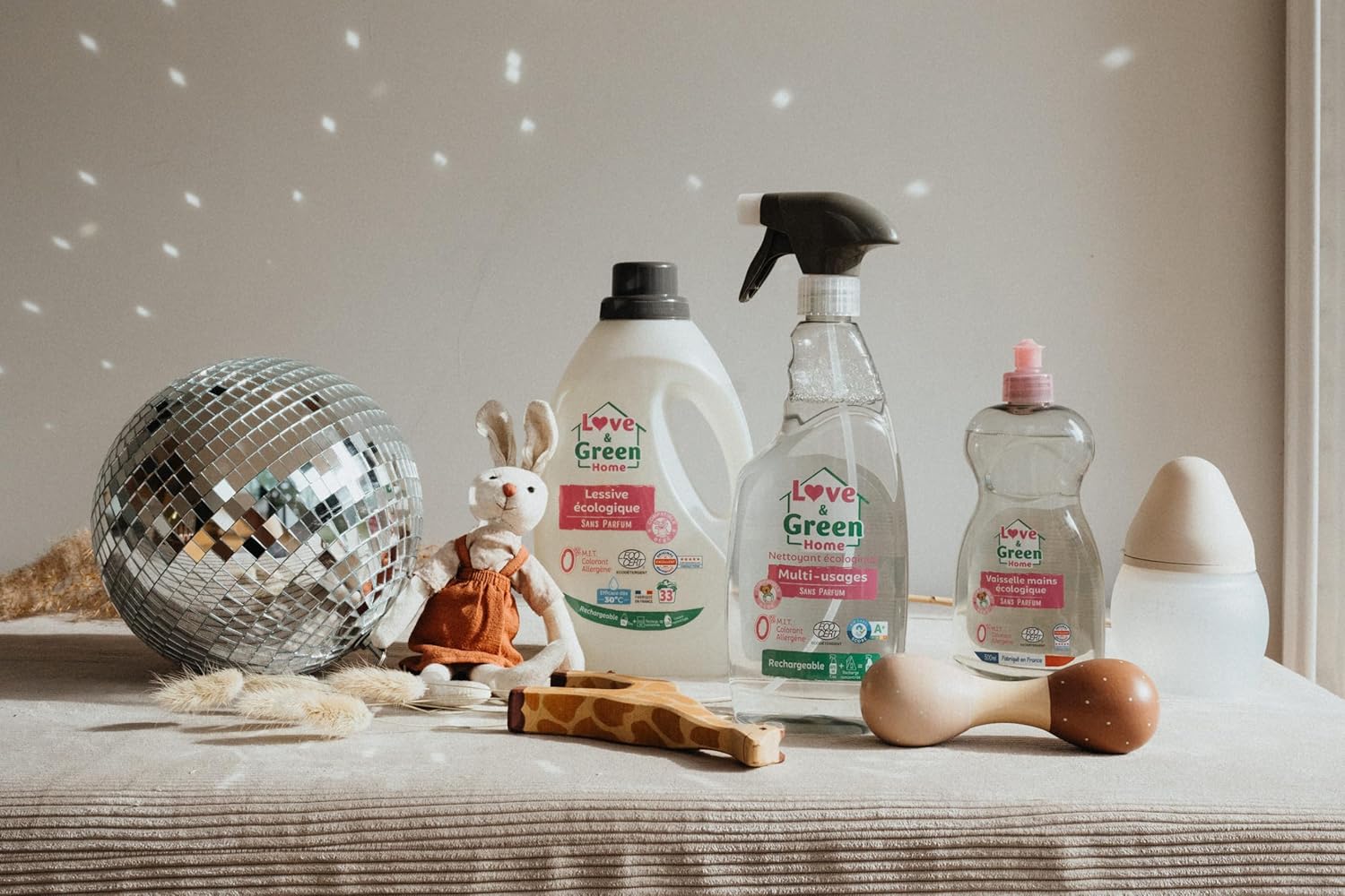 Thumbnail 4 de Love & Green Home Lessive écologique rechargeable sans parfum certifiée Dermatest 5 étoiles – 1,5 L (jusqu’à 33 lavages)