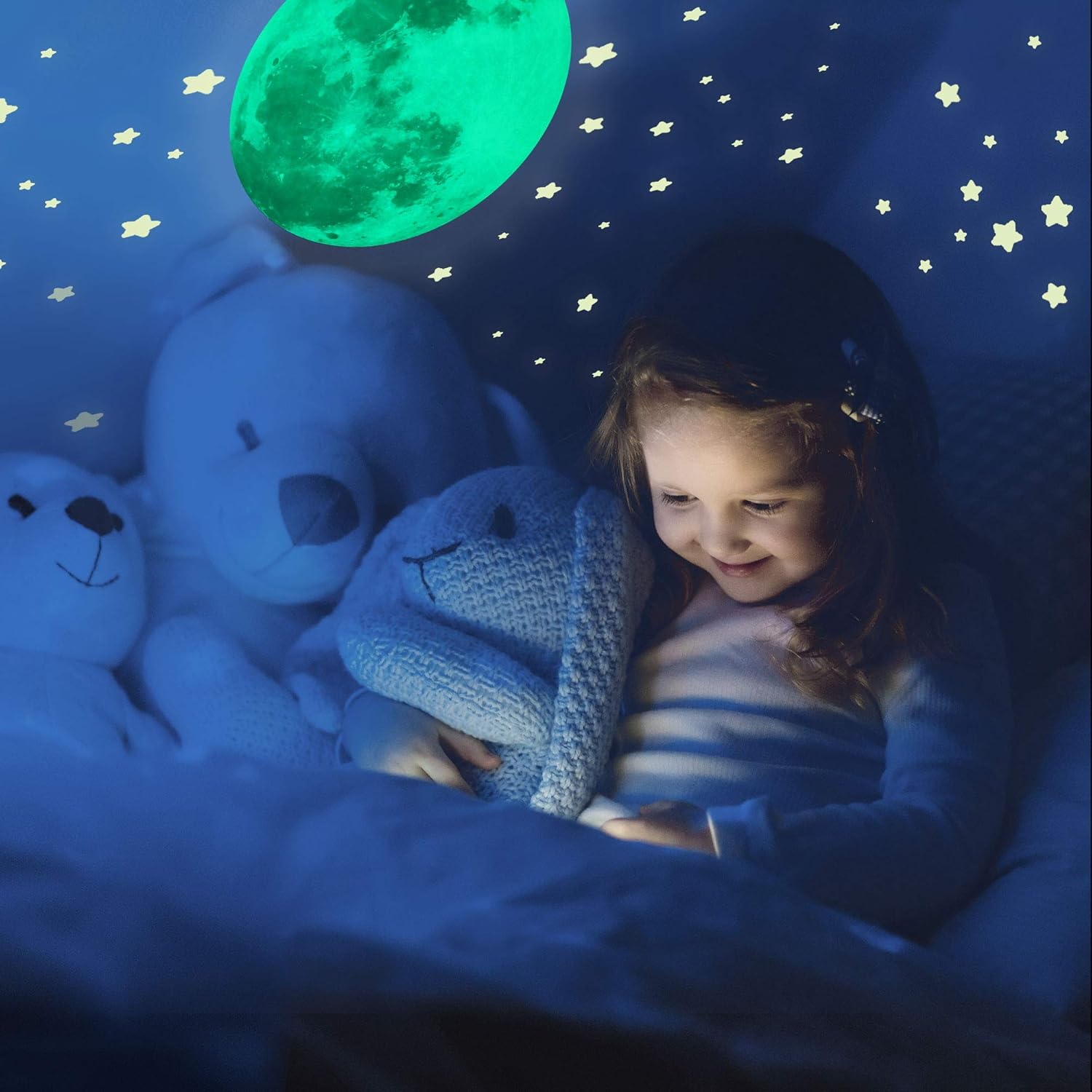 Thumbnail 2 de Paraboo Lune phosphorescente 30 cm 🌙