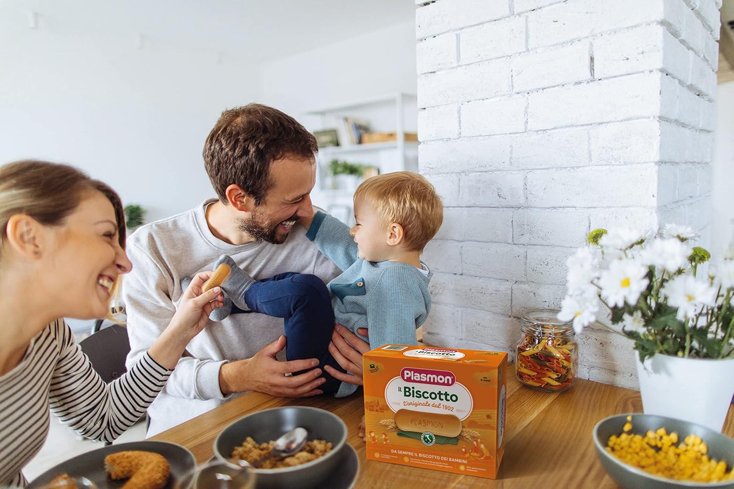 Thumbnail 3 de Plasmon Biscotto Classico 1200 g (4 Confezioni) – una merenda semplice per le manine dei bambini