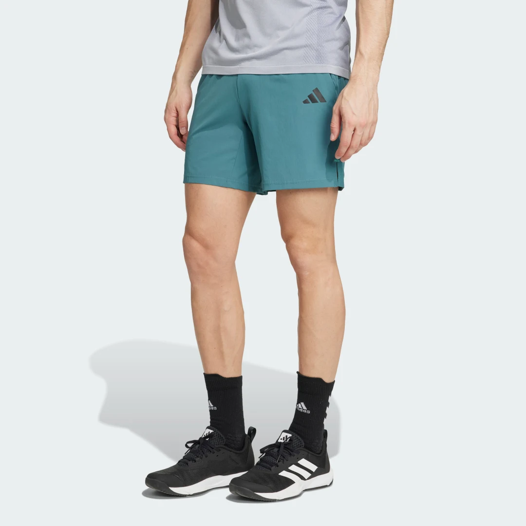Imagen de Adidas Pantalón corto Gym+ verde 🎽 en OfertitasTOP