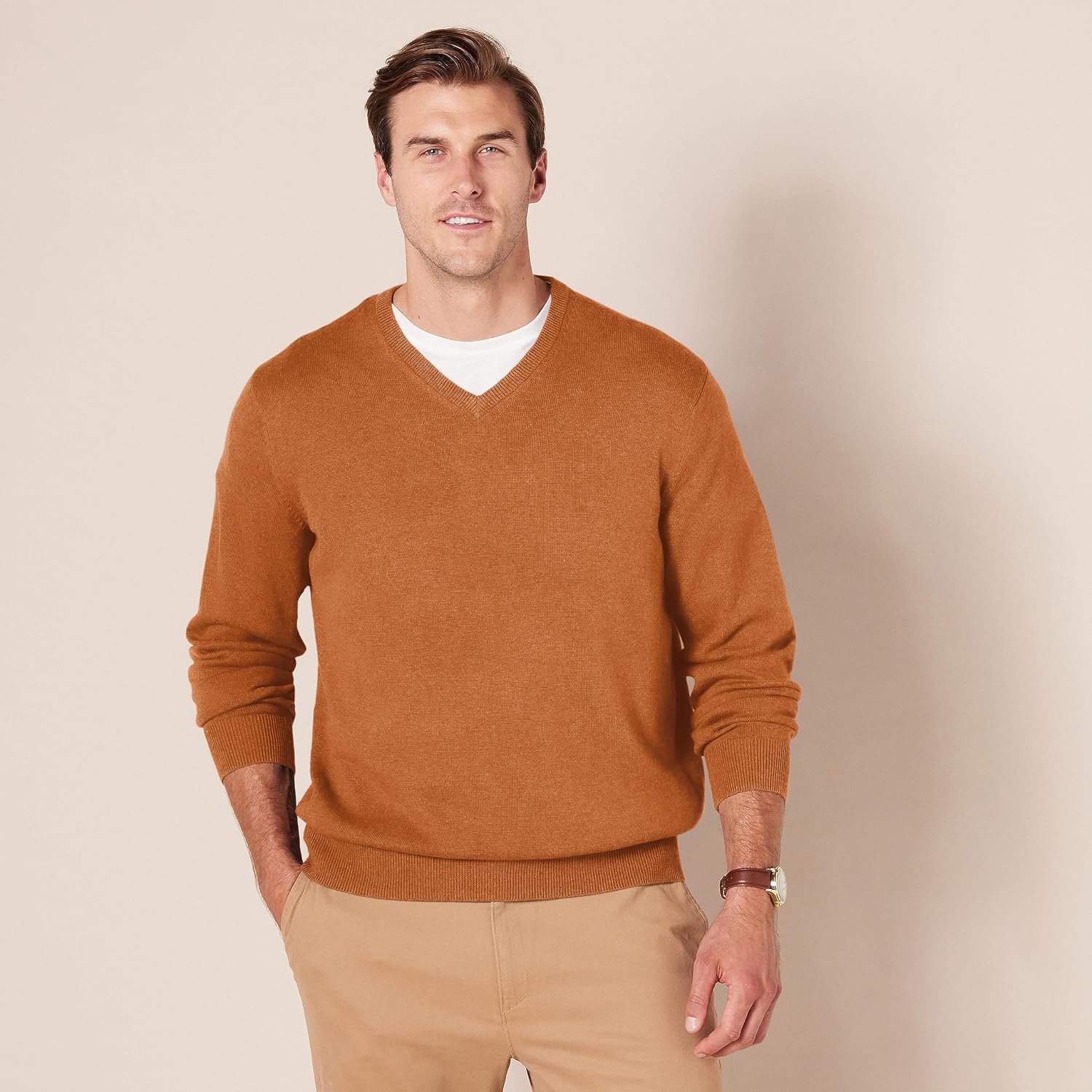 Thumbnail 5 de Pull à col en V Amazon Essentials homme