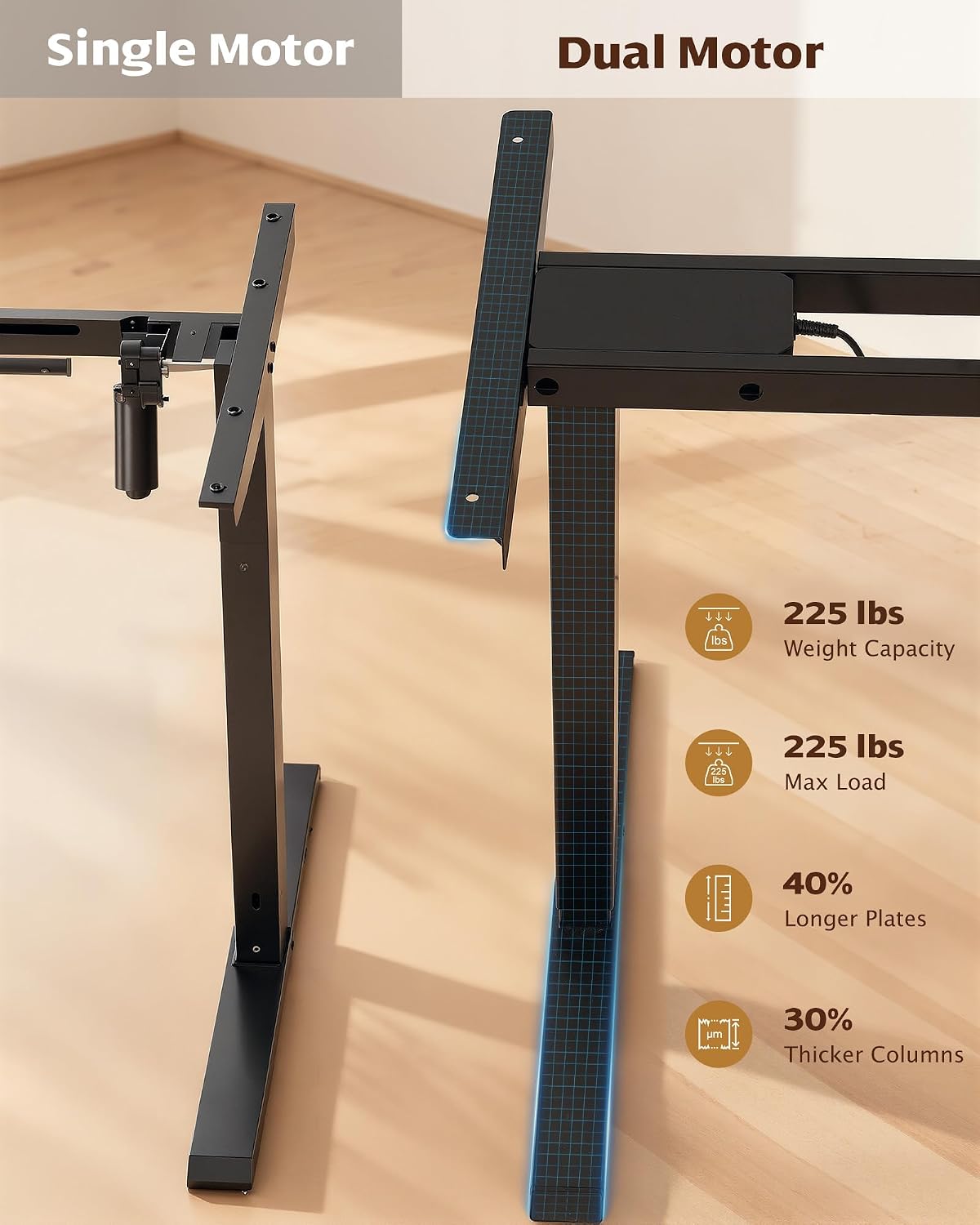Detalle de TOPSKY Standing Desk Frame DF02.01