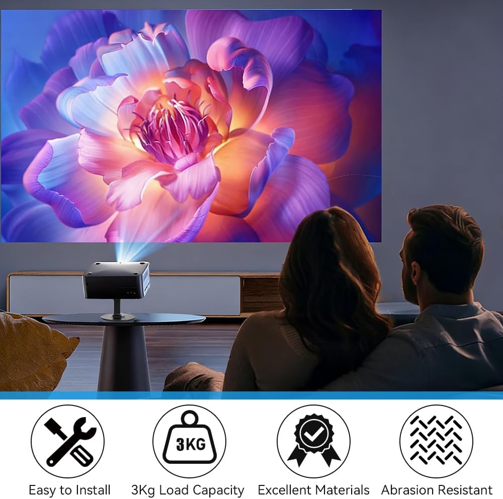 Detalle de YBCCBY Projector Stand: Ultra-Compact Foldable Desktop Mount for Flexible Setups