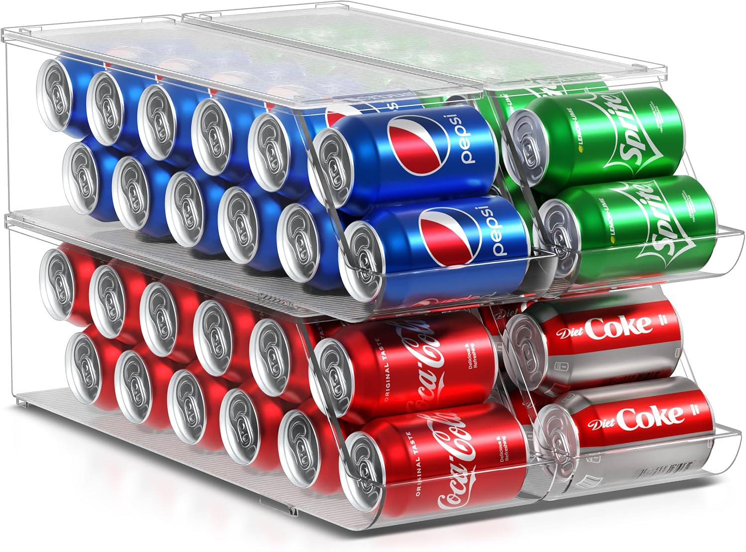 Sorbus Soda Can Organizer 12-can stackable