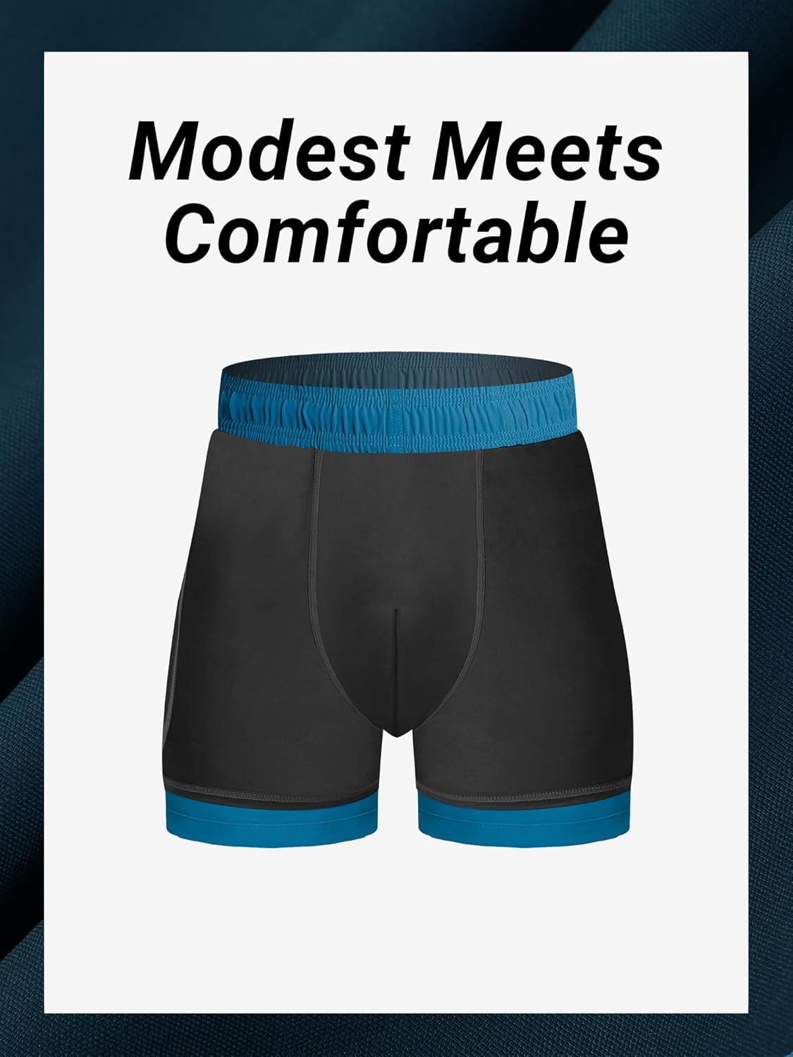 Thumbnail 4 de Arcweg Costume da Bagno 2 in 1: Pantaloncini da Surf con fodera compressiva e asciugatura rapida