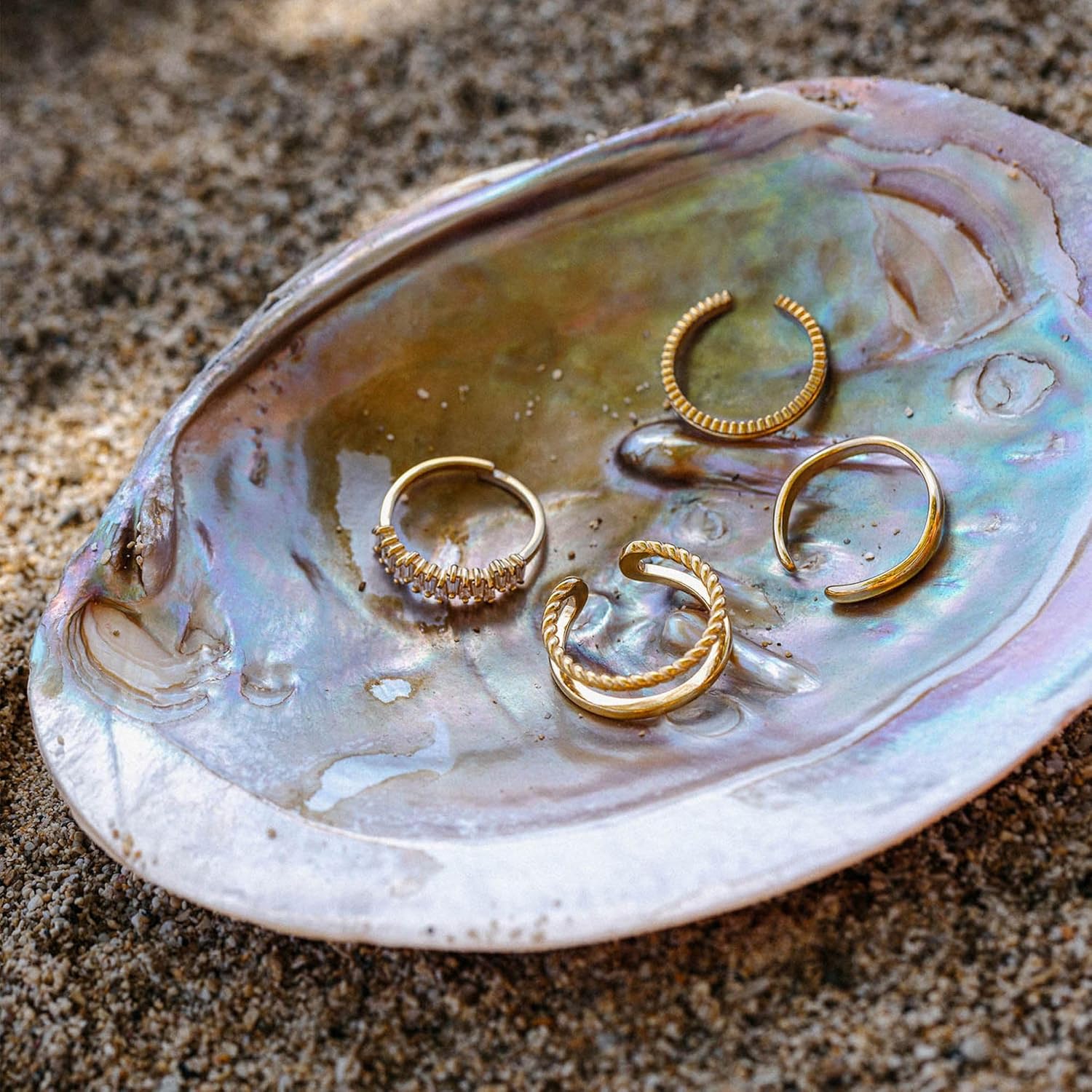 Thumbnail 3 de Purelei Malihini Coin Ring regolabile