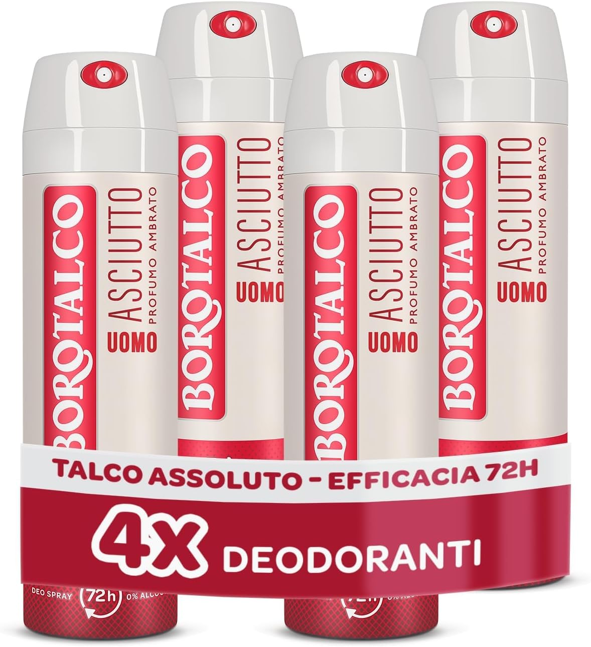 Detalle de Borotalco Deodorante Uomo Spray Asciutto 72h 150 ml
