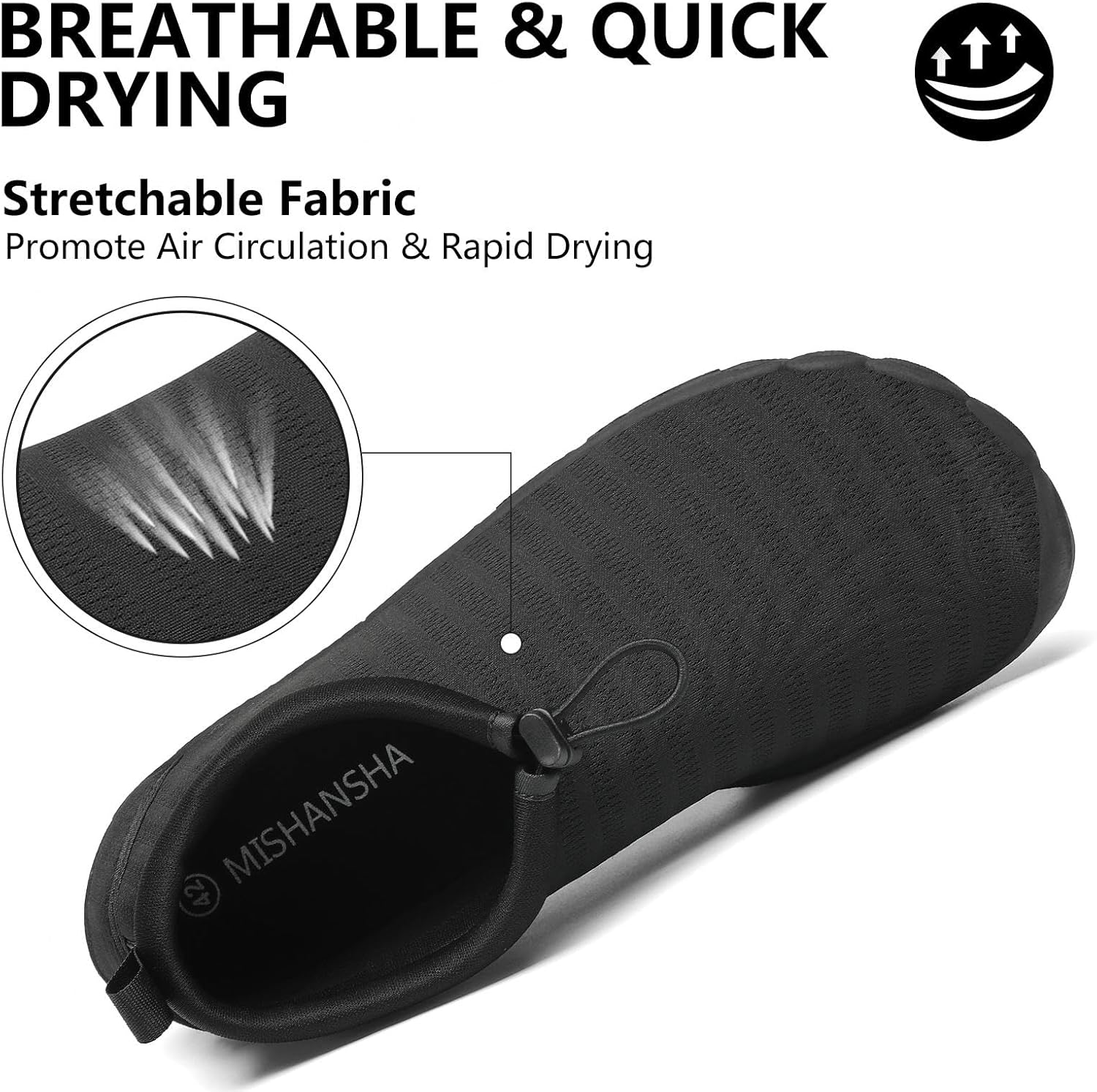 Thumbnail 5 de Mishansha Water Swim Shoes (Wide Toe Box, Barefoot Feel) for Women/Men