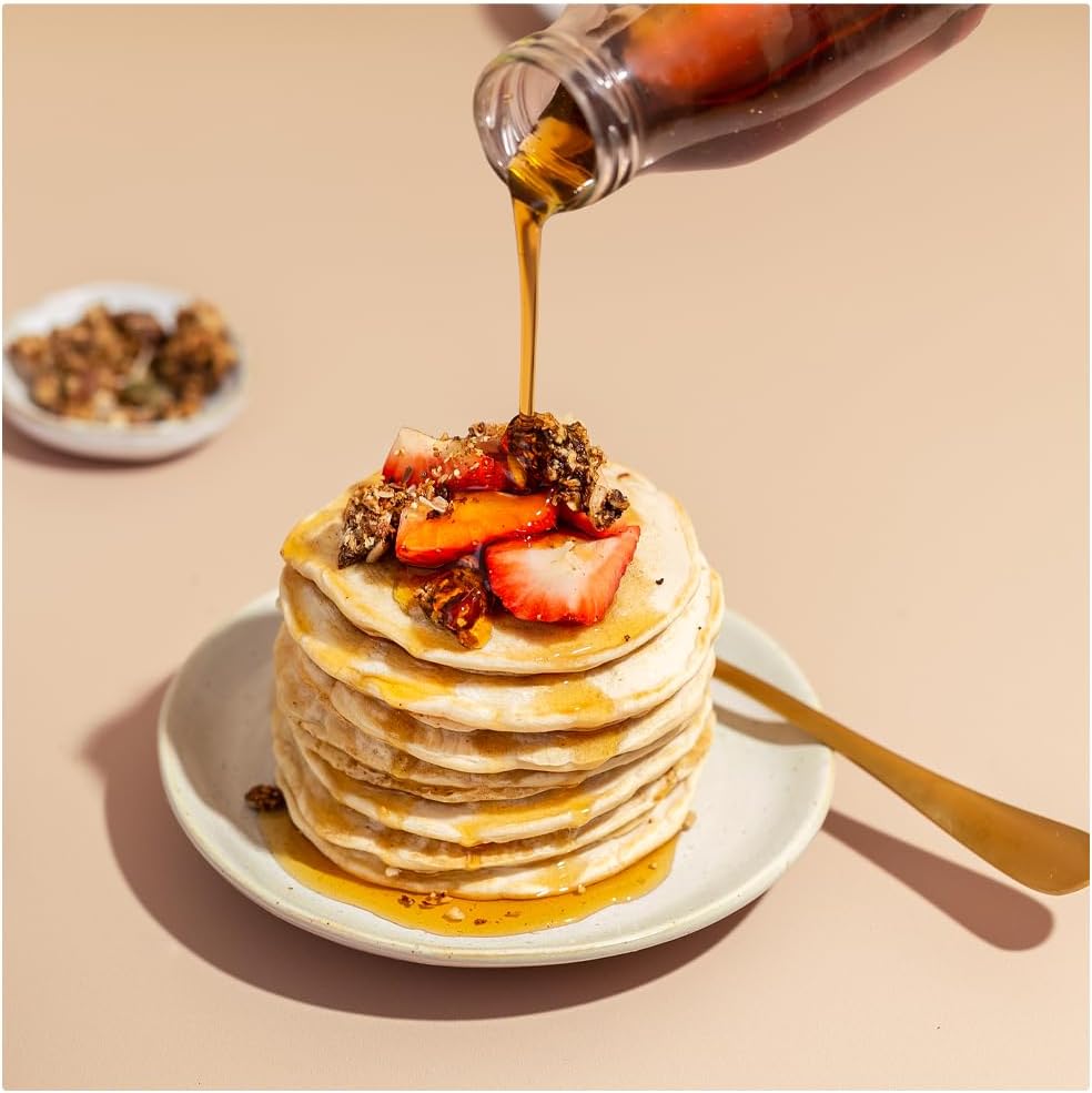 Detalle de Protein Works Preparato per Pancake Vegani 1kg – Alto contenuto proteico, 100% vegetale