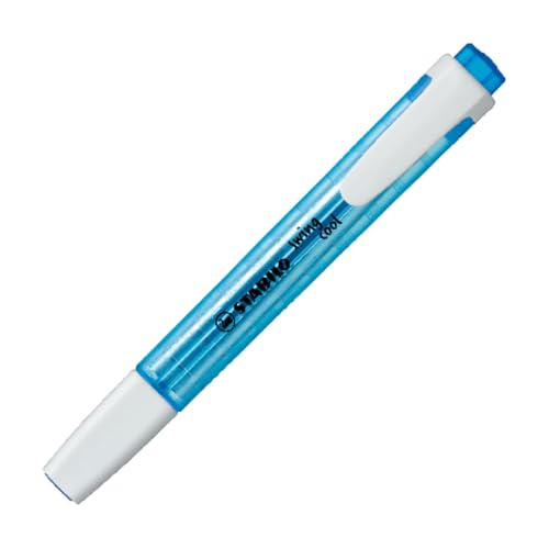 Detalle 2 de STABILO Swing Cool: marcador fluorescente con antisecado y dos grosores (2 y 5 mm) en 8 colores