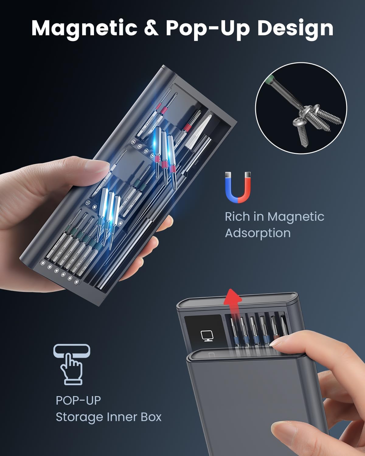 Thumbnail 3 de Gareschten Precision Screwdriver Set 39-in-1 🛠