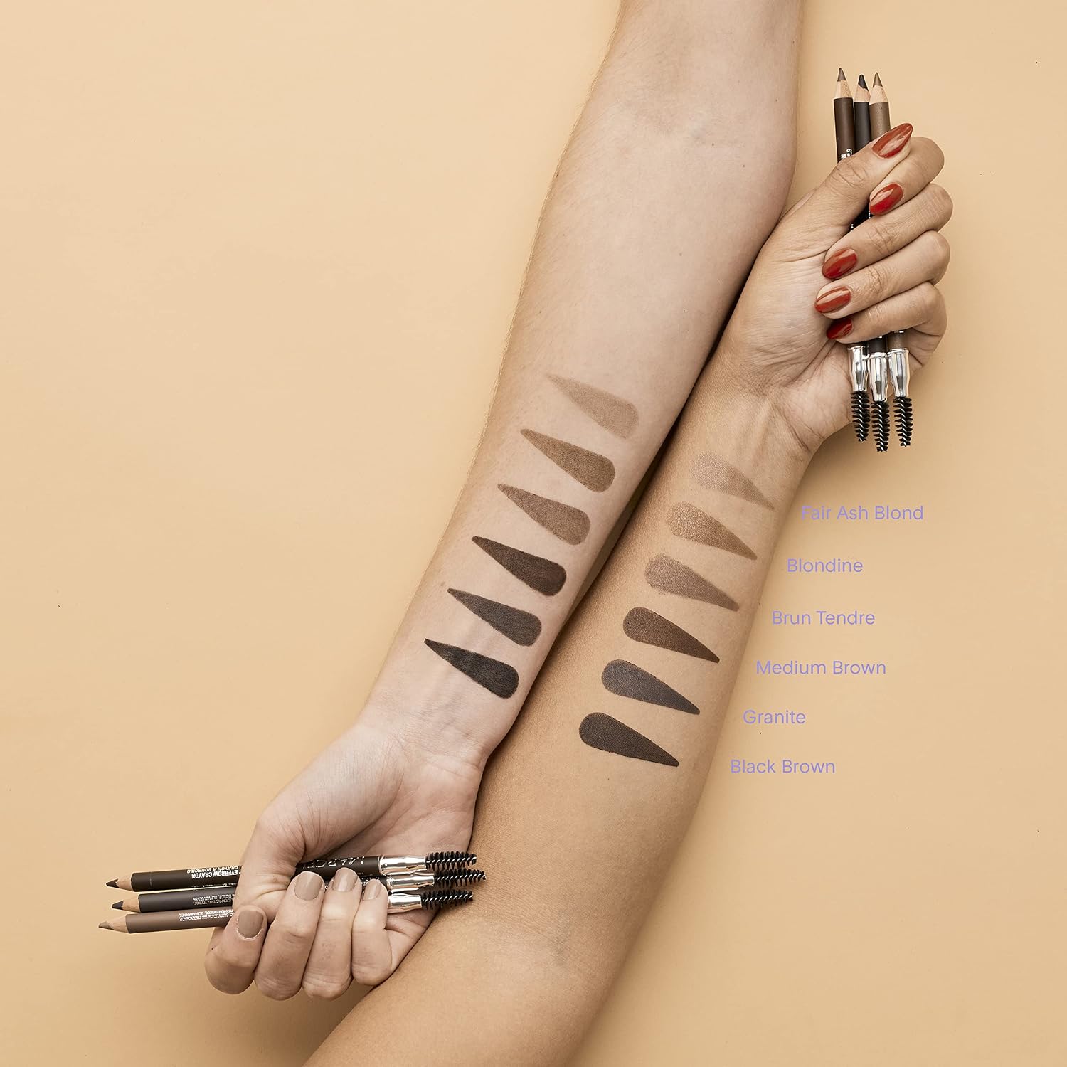 Detalle 2 de Marcelle eyebrow pencil, Medium Brown