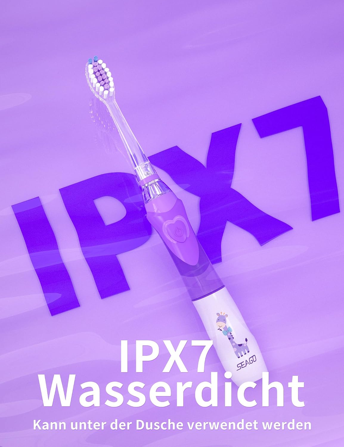 Thumbnail 6 de Seago SG977 Kinderzahnbürste violett 24000 VPM