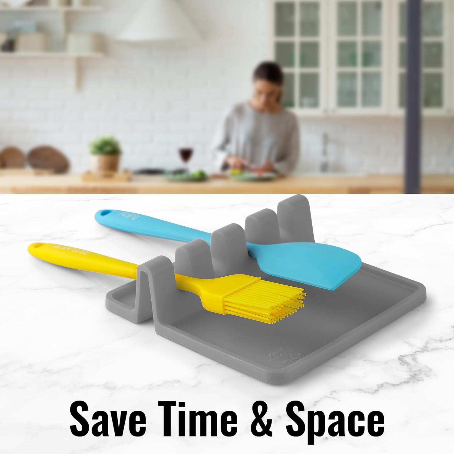 Thumbnail 6 de Zulay Spoon Rest for Multiple Utensils