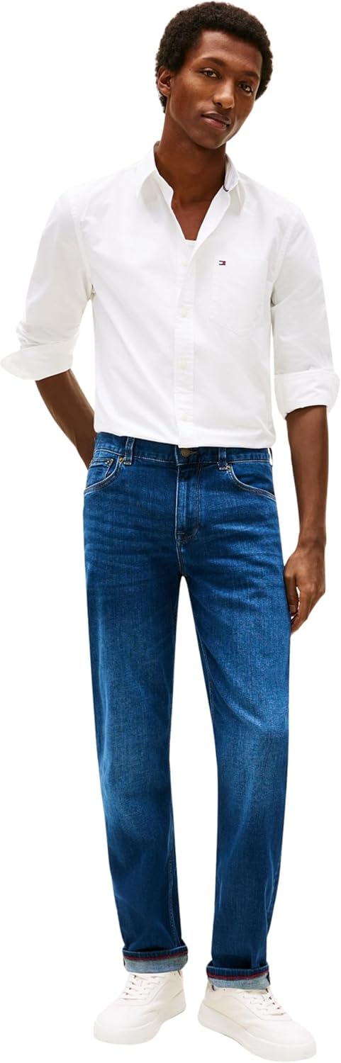 Thumbnail 3 de Tommy Hilfiger Jean Homme Straight Leg en coton