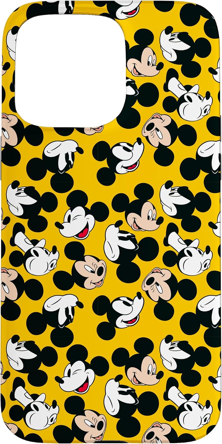 Detalle de Custodia Disney Topolino gialla per iPhone 15 Pro Max