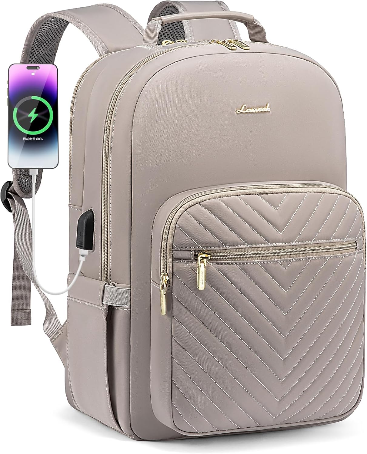 Thumbnail 6 de LOVEVOOK Laptop Rucksack Damen 14-15,6 Zoll