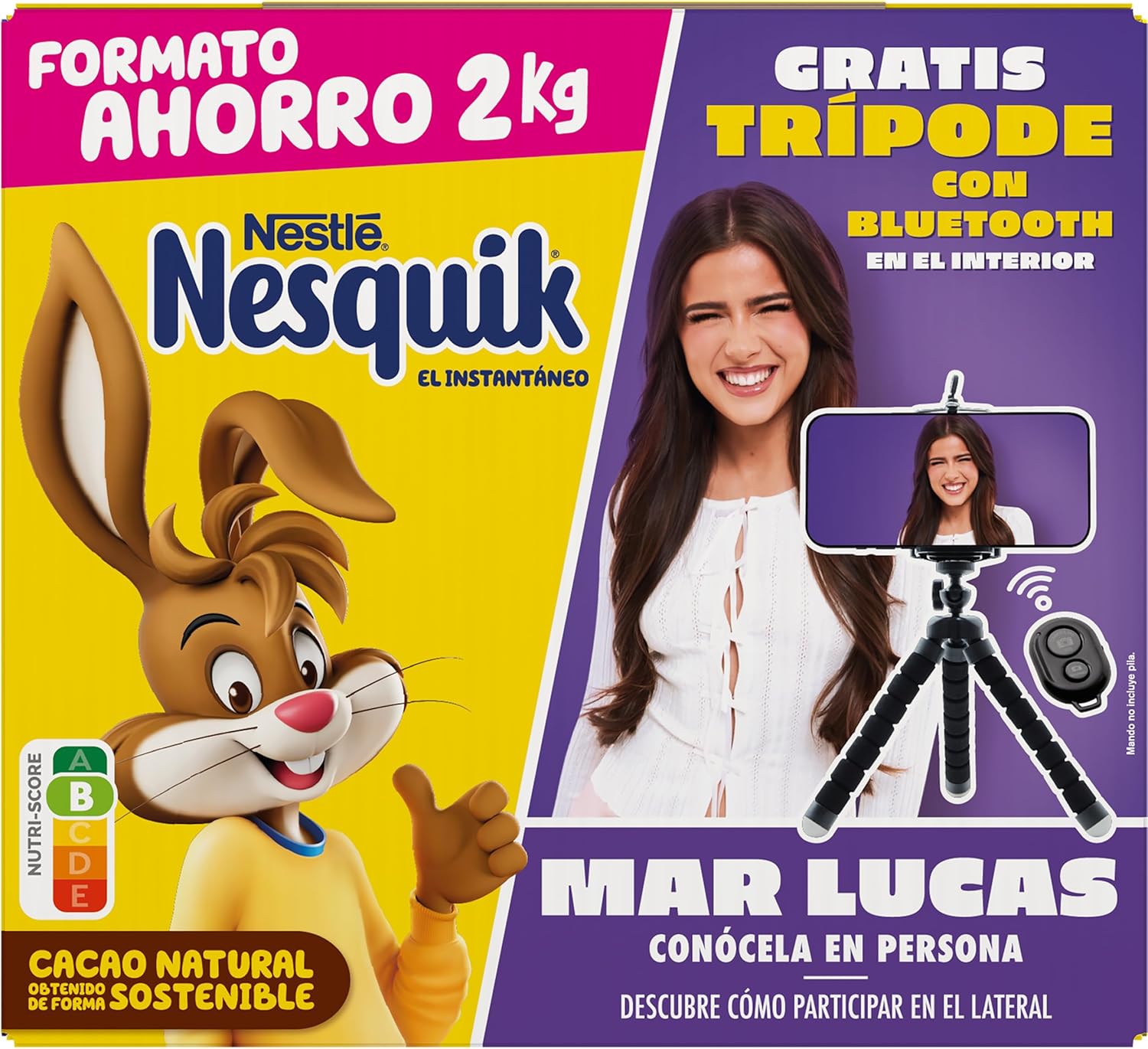 Thumbnail 6 de Nesquik Nestlé Cacao Instantáneo 🌱 Estuche 4x2kg