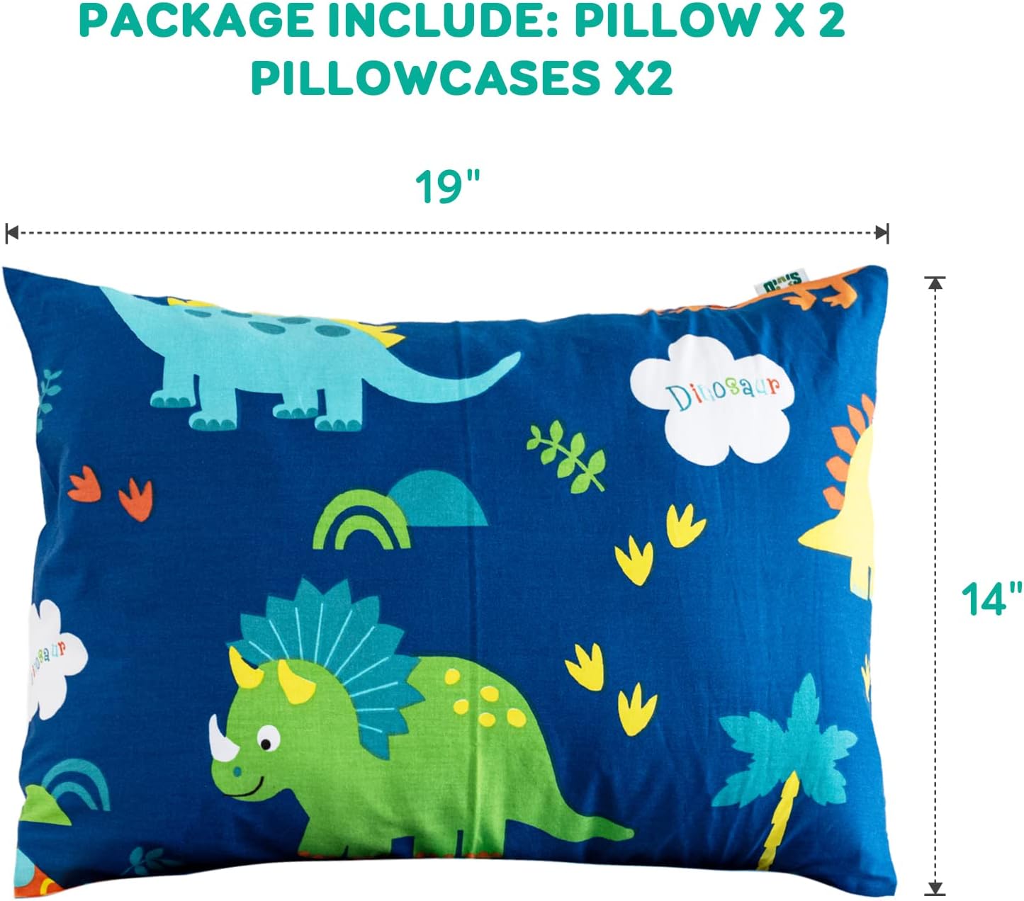 Detalle 2 de Cottonblue Toddler Pillow 14 x 19 Inches