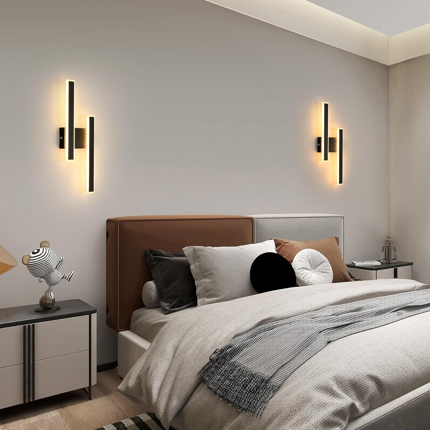 Detalle 2 de comely Aplique Interior LED 32W Blanco Cálido 🌟