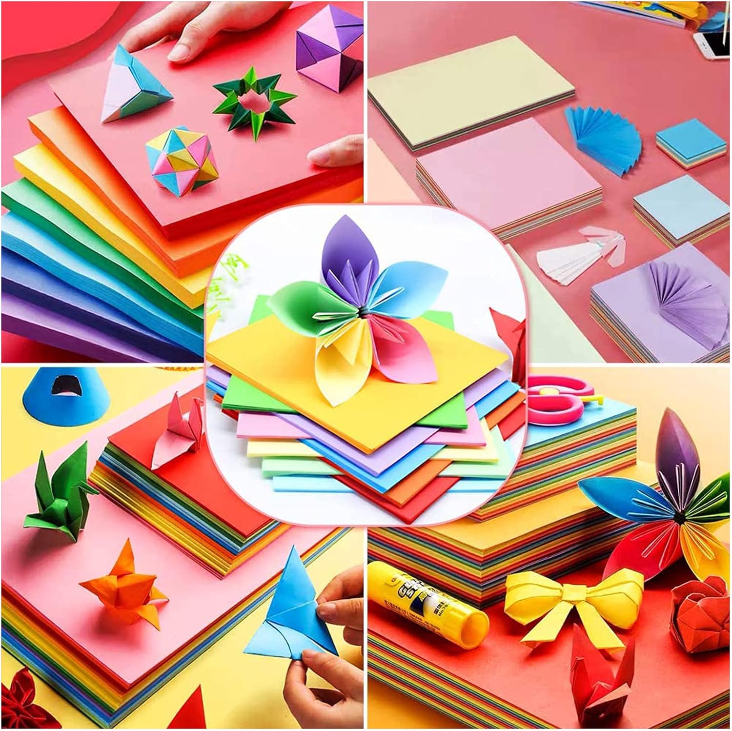 Thumbnail 4 de Carehabi – Papier couleur A4 80 g/m², 100 feuilles, 20 couleurs, double face