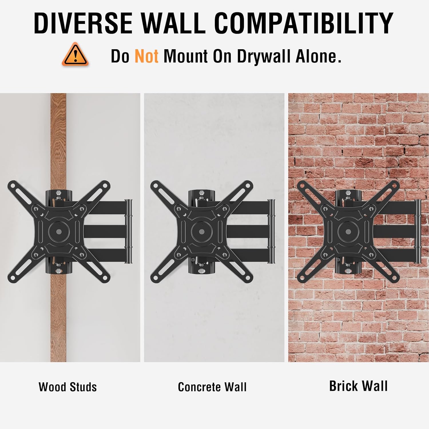 Thumbnail 6 de ELIVED Full Motion TV Mount 14-42 in