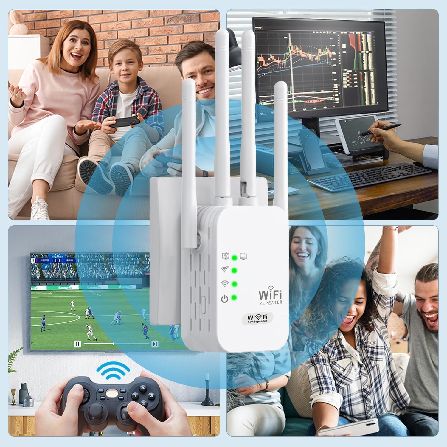 Thumbnail 6 de TVVNHA WiFi extender 1200Mbps