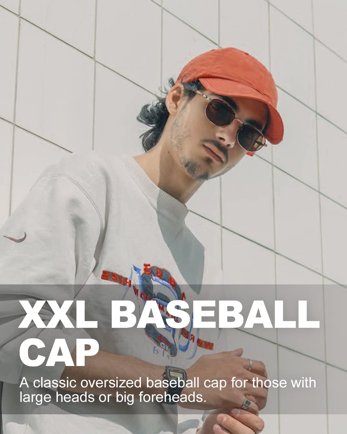 Thumbnail 2 de Zylioo XL/XXL Baseball Caps: Large Head Friendly, Soft Cotton Sun Shield