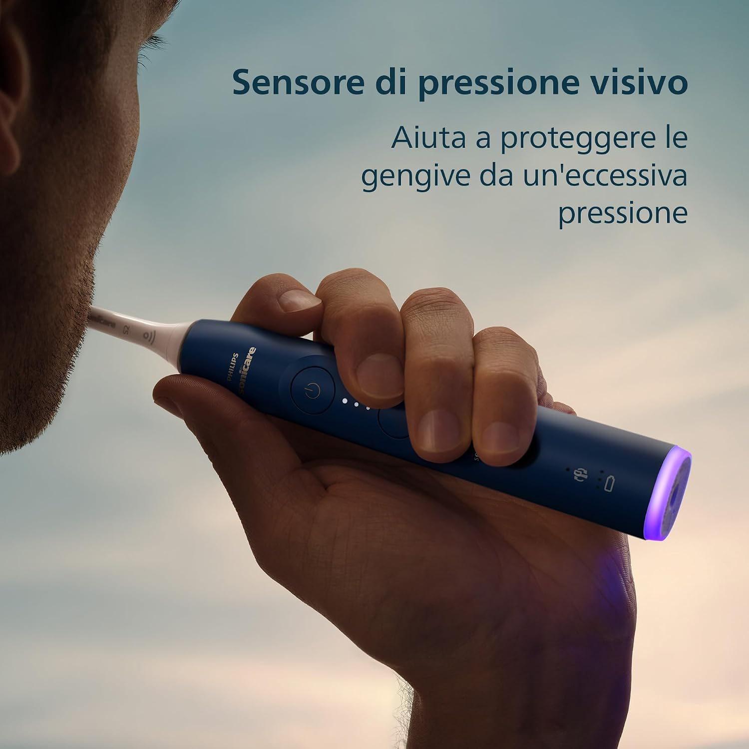 Thumbnail 4 de Philips Sonicare 6100 HX7403/01 spazzolino sonico