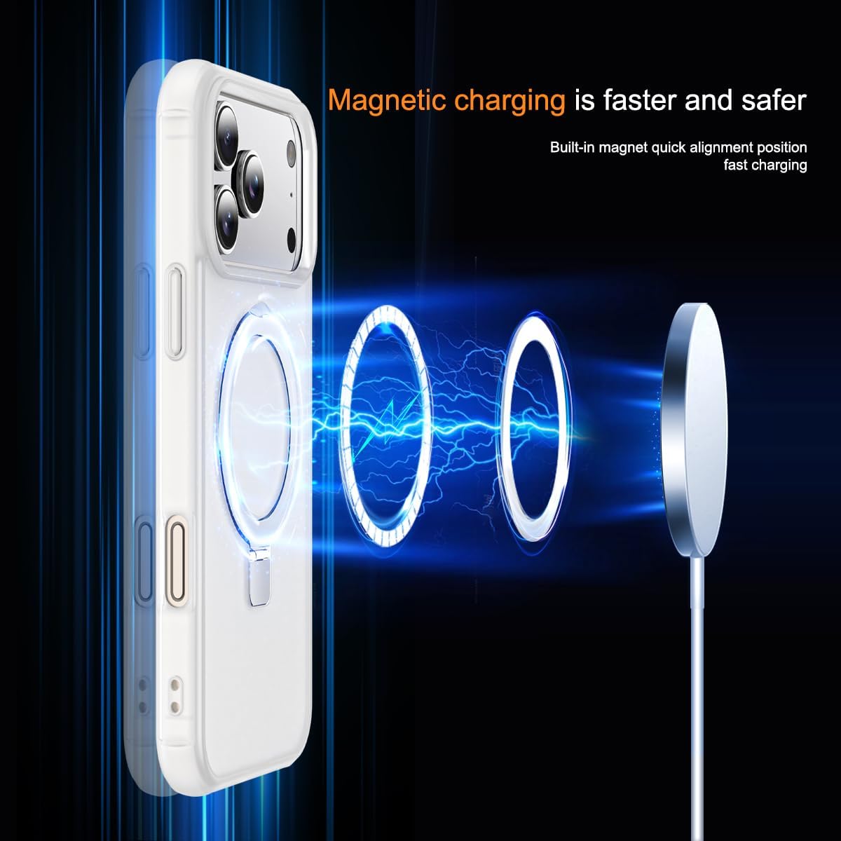 Detalle de SKYLMW iPhone 17 Pro Max translucent case 6.9"